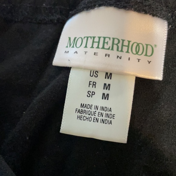 Women’s Maternity Black Maxi Dress, Size Medium - Picture 6 of 6